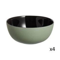 Luminarc 4 Coupelles 12cm Vicky Vert Sauge