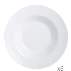 Luminarc 6 Assiettes à Pâtes