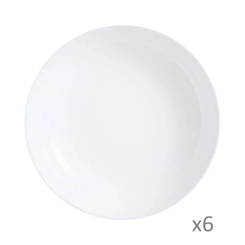 Luminarc 6 Assiettes à Pho 17cm