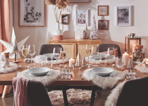 Luminarc 6 Assiettes Creuses Grises Effet Marbré 20cm – Image 5