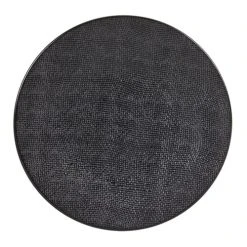 Table Passion Assiette 31 Cm En Grès Noir