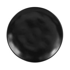 Maisons Du Monde Assiette à Dessert En Faïence Noire