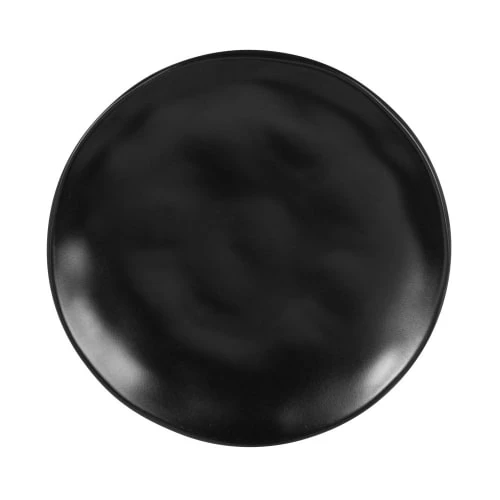 Maisons Du Monde Assiette à Dessert En Faïence Noire
