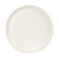 Maisons Du Monde Assiette à Dessert En Grès Blanc Motifs Mouchetés Multicolores