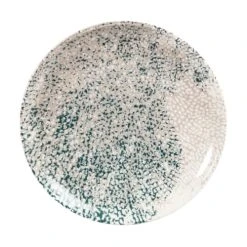 Maisons Du Monde Assiette à Dessert En Grès écru Et Bleu - Lot De 6