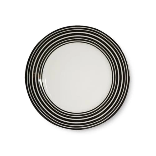 Maison Jean-Vier Assiette à Dessert Porcelaine Blanc 20 Cm