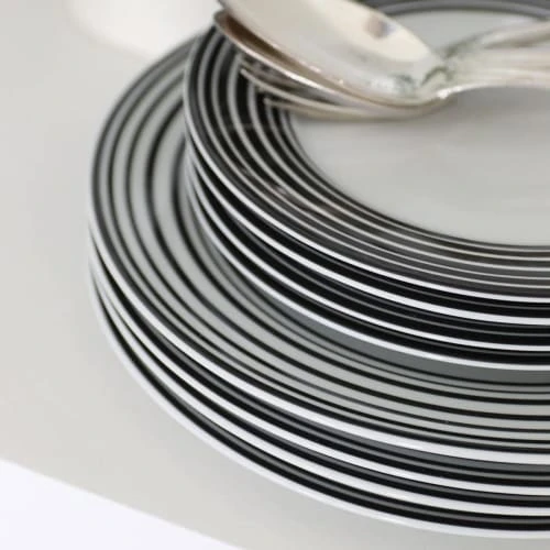 Maison Jean-Vier Assiette à Dessert Porcelaine Blanc 20 Cm – Image 3