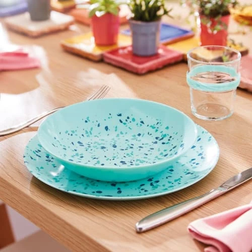 Luminarc Assiette Calotte Turquoise D20cm – Image 2