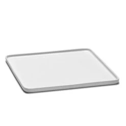 Serax Assiette Carrée En Porcelaine Blanche 24x24cm