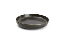 Salt & Pepper Assiette Creuse 22xH4cm ébène - Lot De 4