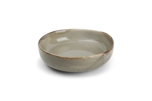 Salt & Pepper Assiette Creuse 22xH6cm Béton - Lot De 4