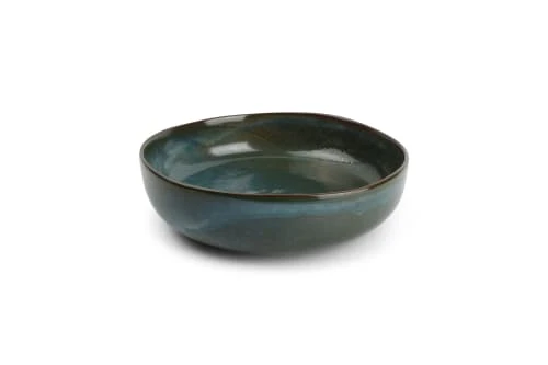 Salt & Pepper Assiette Creuse 22xH6cm émeraude - Lot De 4