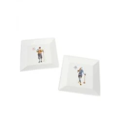 Wadiga Assiette Creuse En Céramique Blanche D17,5cm - Lot De 2