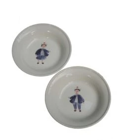 Wadiga Assiette Creuse En Céramique D17,6cm - Lot De 2
