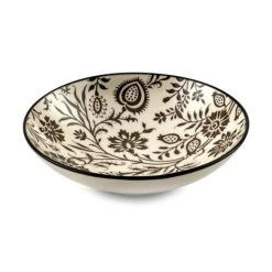 Medard De Noblat Assiette Creuse En Grès Beige/Gris