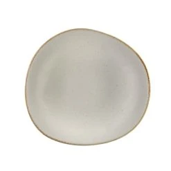 Sibo Homeconcept Assiette Creuse En Grès Réactif Beige 22 Cm - Lot De 6