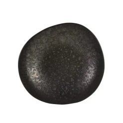 Sibo Homeconcept Assiette Creuse En Grès Réactif Gris 22 Cm - Lot De 6