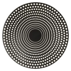 Table Passion Assiette De Présentation 31 Cm En Grès Noir