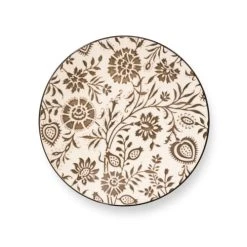 Medard De Noblat Assiette Dessert En Grès Beige/Gris