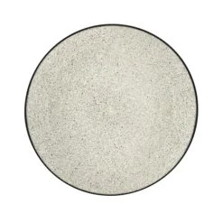 Medard De Noblat Assiette Dessert En Grès Crème/Noir