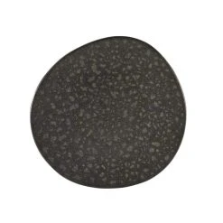 Sibo Homeconcept Assiette Dessert En Grès Réactif Gris 22 Cm - Lot De 6