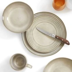 Medard De Noblat Assiette Gourmet En Grès Sable -Médard de Noblat Boutique assiette gourmet en gres sable 2