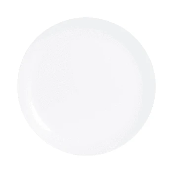 Luminarc Assiette Plate Grise En Verre Opale Extra Résistant D25cm – Image 4