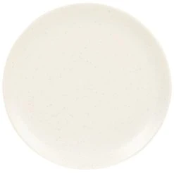 Maisons Du Monde Assiette Plate En Faïence écrue