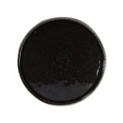 Sibo Homeconcept Assiette Plate En Grès Artisanal Brun 28 Cm - Lot De 4