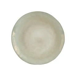 Sibo Homeconcept Assiette Plate En Grès Artisanal Vert 28 Cm - Lot De 4