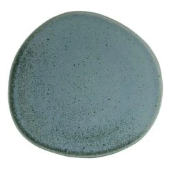 Sibo Homeconcept Assiette Plate En Grès Réactif Bleu 27 Cm - Lot De 6