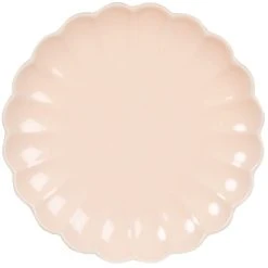 Maisons Du Monde Assiette Plate En Grès Rose
