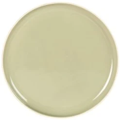 Maisons Du Monde Assiette Plate En Grès Vert