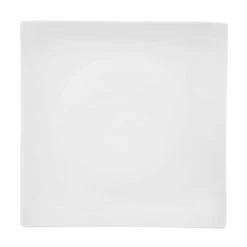 Medard De Noblat Assiette Plate Grand Modèle En Porcelaine Blanc