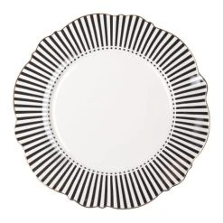 Mathilde M Assiette Plate Gris Foncé D27,5cm