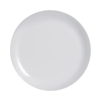 Luminarc Assiette Plate Blanche En Verre Opale Extra Résistant D25cm – Image 5