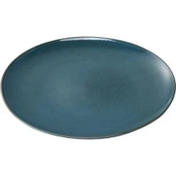Stalgast Assiette Plate Porcelaine Bleue Ø 260 Mm