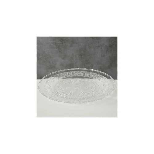 Wadiga Assiette Transparente En Verre D30cm – Image 5