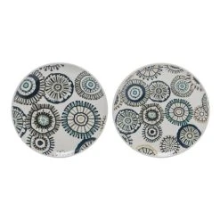 Sia Deco Assiettes Candy Rondes - Lot De 2