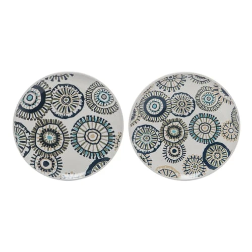 Sia Deco Assiettes Candy Rondes - Lot De 2