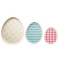 Sia Deco Assiettes En Forme D'oeufs Paques