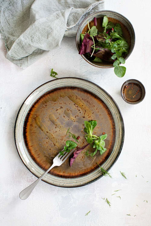 Bazar Bizar Grande Assiette En Grès Lot De 4 – Image 3