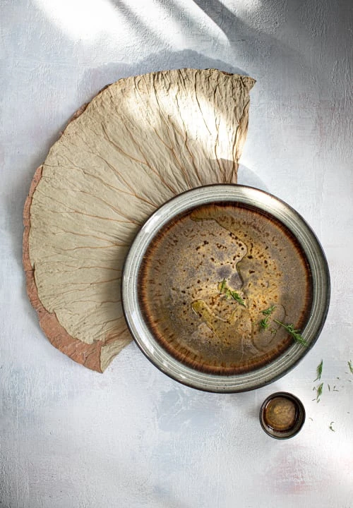 Bazar Bizar Grande Assiette En Grès Lot De 4 – Image 5