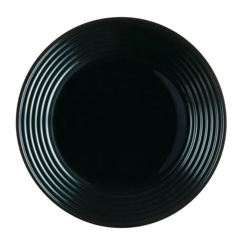 Luminarc Grande Assiette Plate Noire D27cm