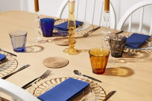 Duralex Lot De 6-Assiette à Dessert Ondulée Verre Résistant 20,5cm Transparent – Image 4