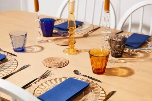 Duralex Lot De 6-Assiette à Dessert Ondulée Verre Résistant 20,5cm Transparent – Image 6