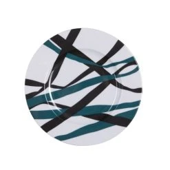 Table Passion Lot De 6 Assiettes à Dessert 21 Cm En Porcelaine Blanc