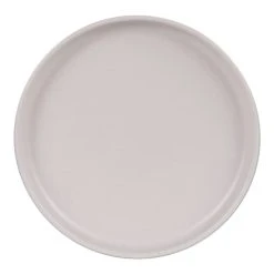 Table Passion Lot De 6 Assiettes à Dessert Crème 22 Cm En Grès Beige