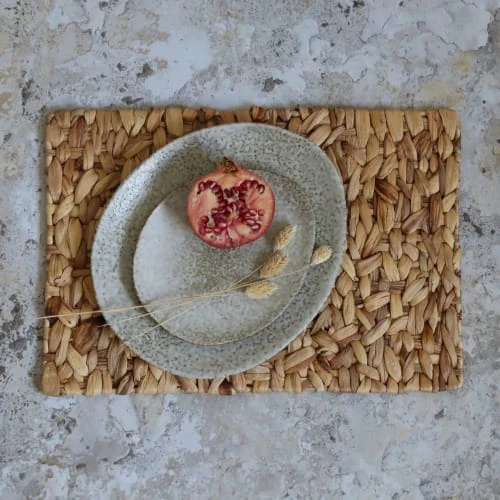 Novastyl Lot De 6 Assiettes à Dessert En Grès 19,5cm – Image 2