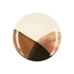 Novastyl Lot De 6 Assiettes à Dessert En Grès 19cm